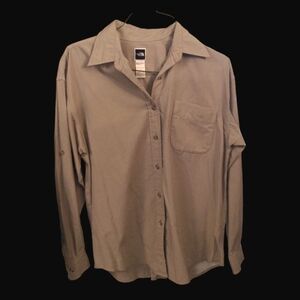 ❤️ The North Face button down shirt Sz L